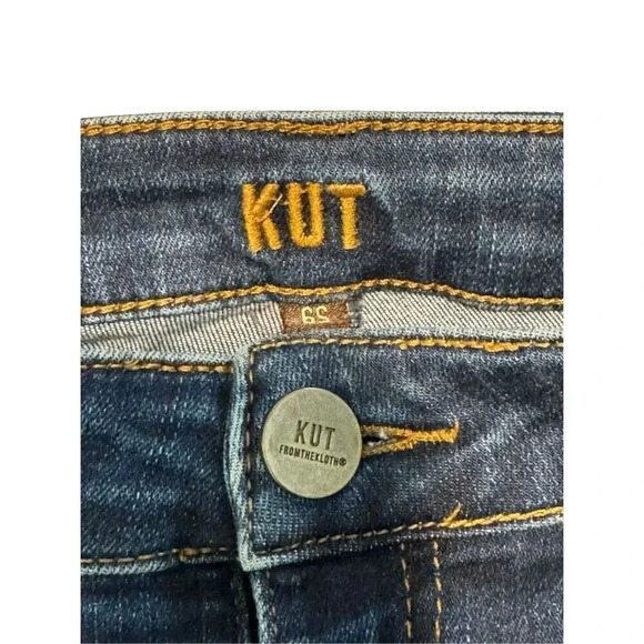 KUT from the Kloth Women’s Size 6 Short Mia Toothpick Skinny Jeans EUC - Picture 3 of 6